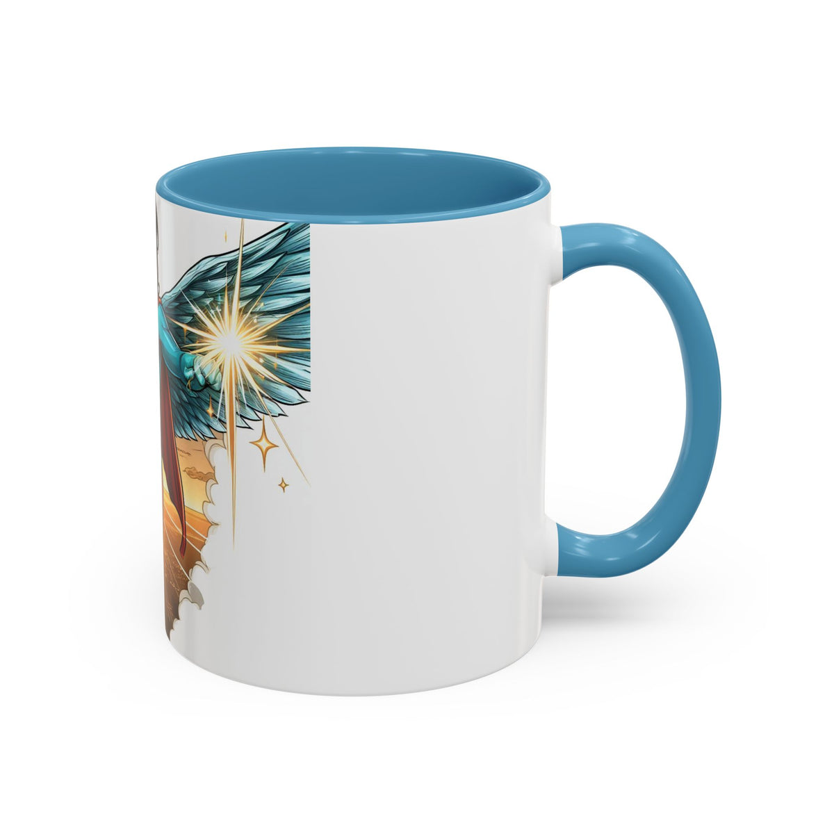 Empower Your Morning with the Aquila Diamond Superhero Mug