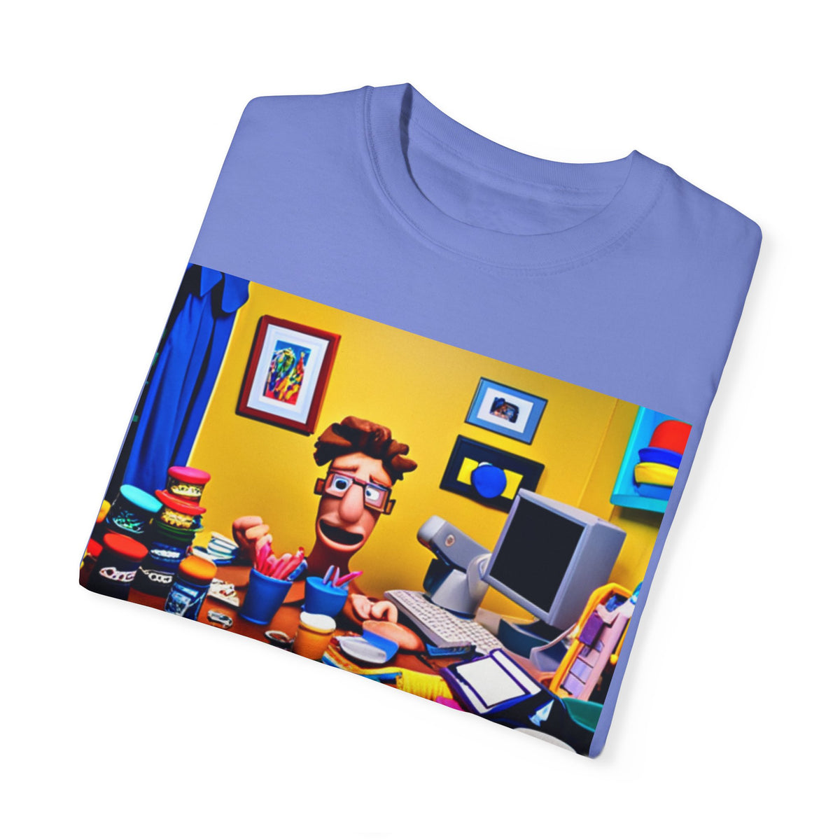 Unisex "Coffee: Because Adulting is Too Hard" Garment-Dyed T-shirt - OLM Store
