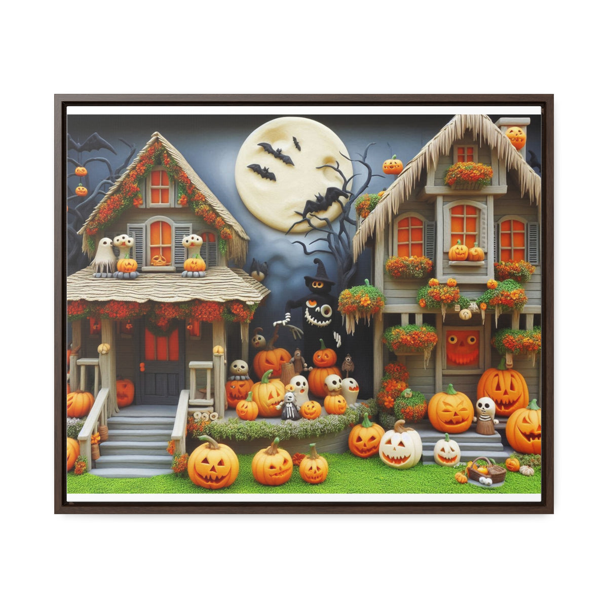Enchanting Canvas Art for Halloween - Horizontal Gallery Wraps