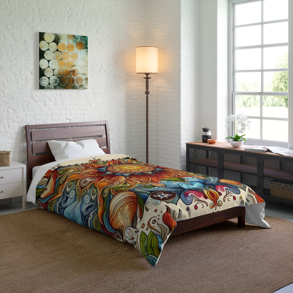 Earth, wind and, fire and earth Comforter - OLM Store