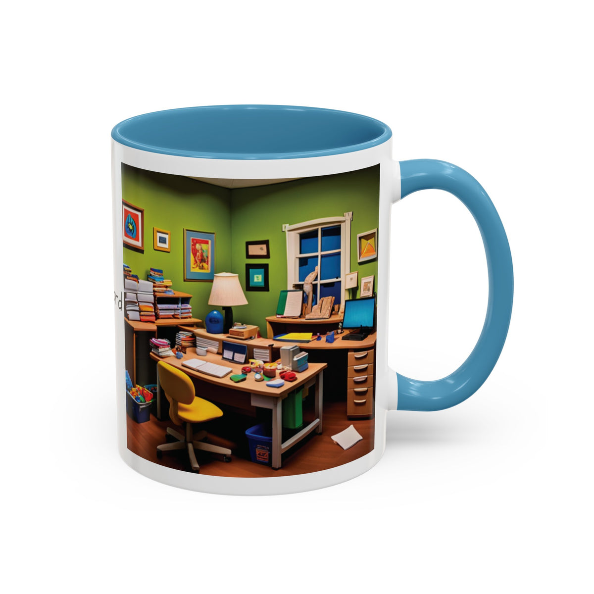 “Coffee: Because Adulting is Hard"  Accent Coffee Mug (11, 15oz) - OLM Store