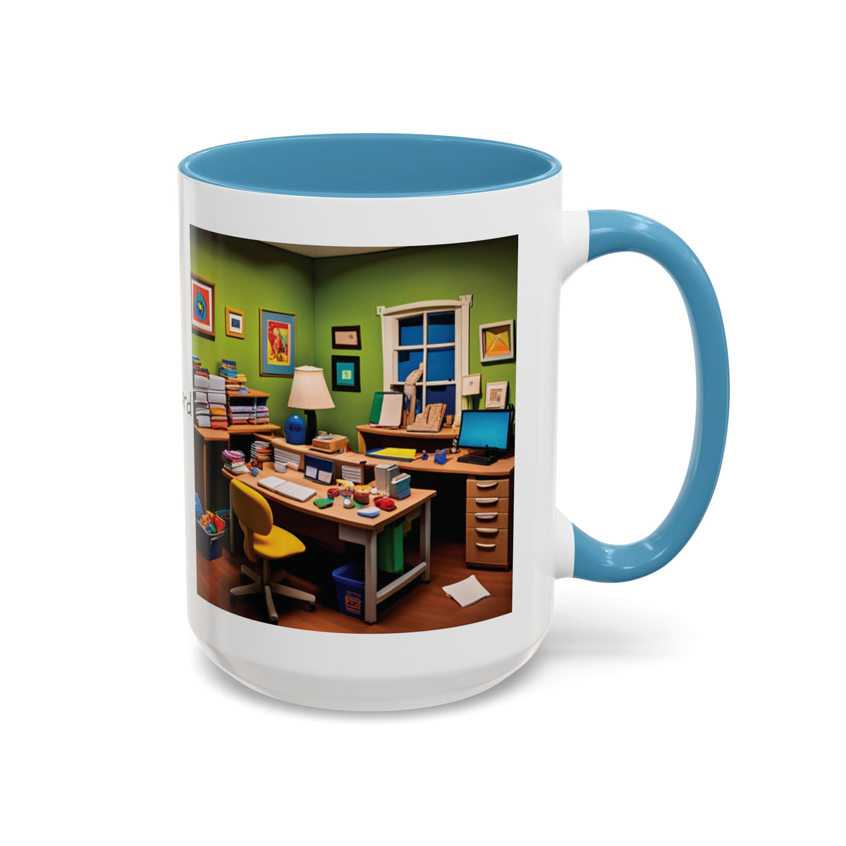 “Coffee: Because Adulting is Hard"  Accent Coffee Mug (11, 15oz) - OLM Store