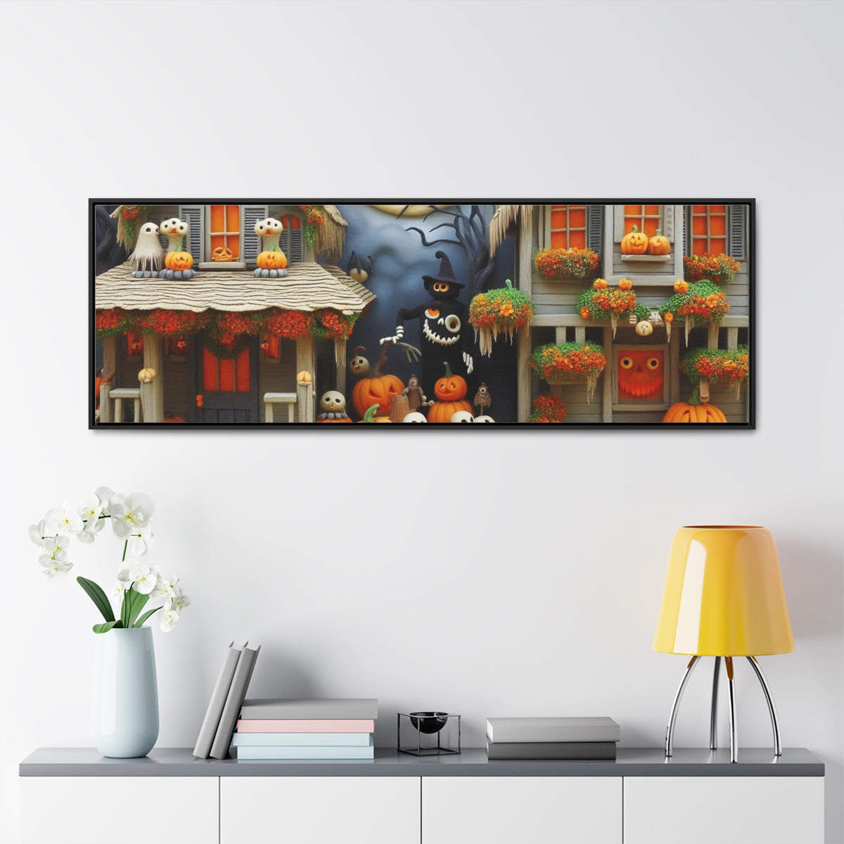 Enchanting Canvas Art for Halloween - Horizontal Gallery Wraps