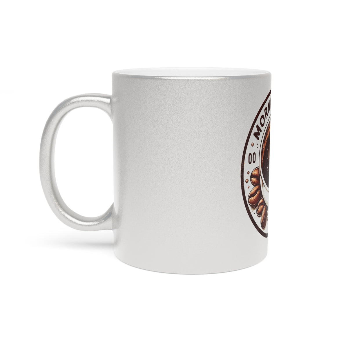 Morning Joe Metallic Mug: Start Your Day with Elegance and Style