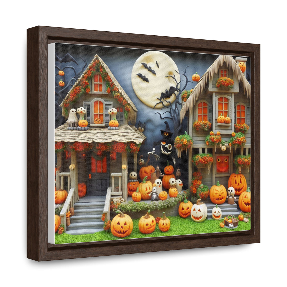 Enchanting Canvas Art for Halloween - Horizontal Gallery Wraps