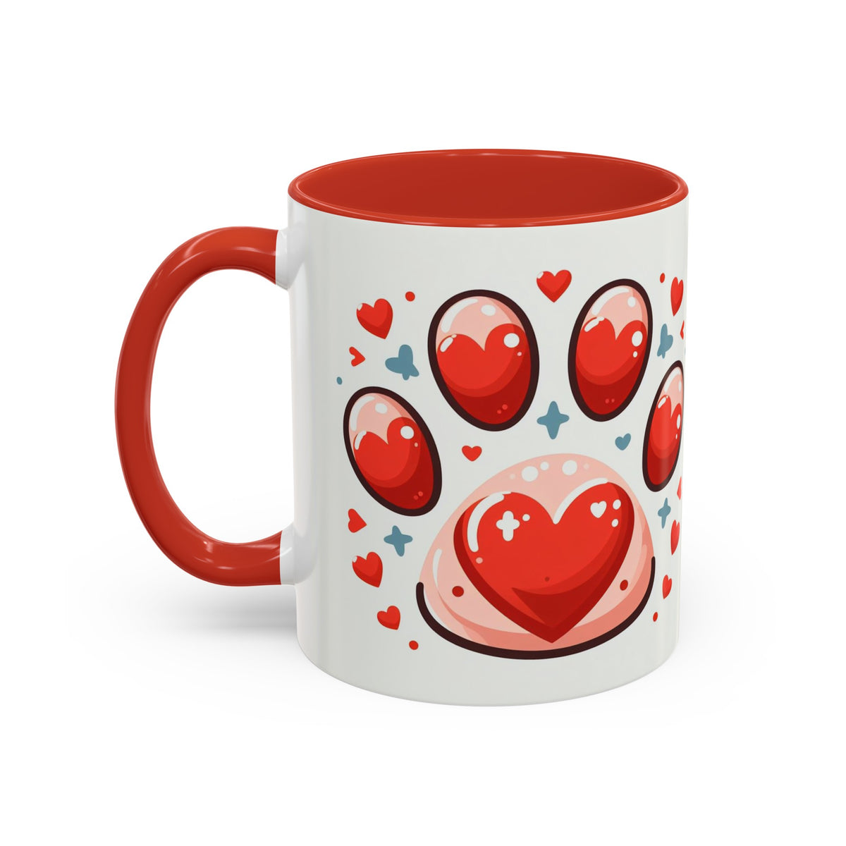 Dog Paw Coffee Accent Coffee Mug (11, 15oz) - OLM Store