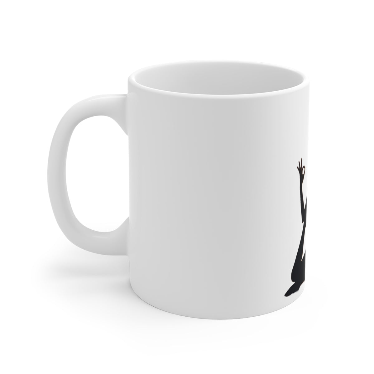 Yoga Pose Coffee Mug 11oz – Sip Your Way to Serenity