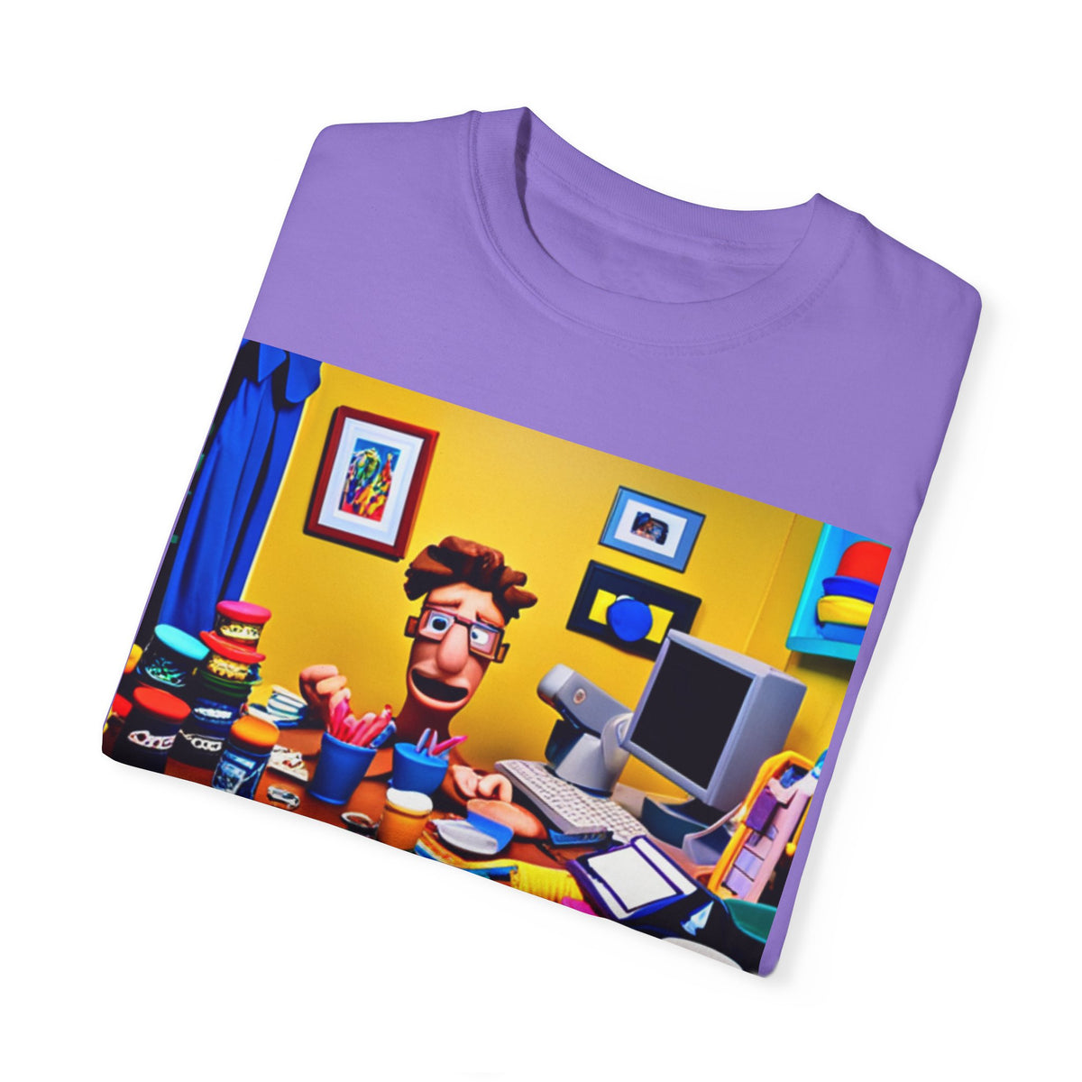 Unisex "Coffee: Because Adulting is Too Hard" Garment-Dyed T-shirt - OLM Store