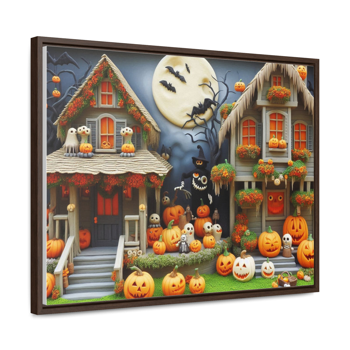 Enchanting Canvas Art for Halloween - Horizontal Gallery Wraps