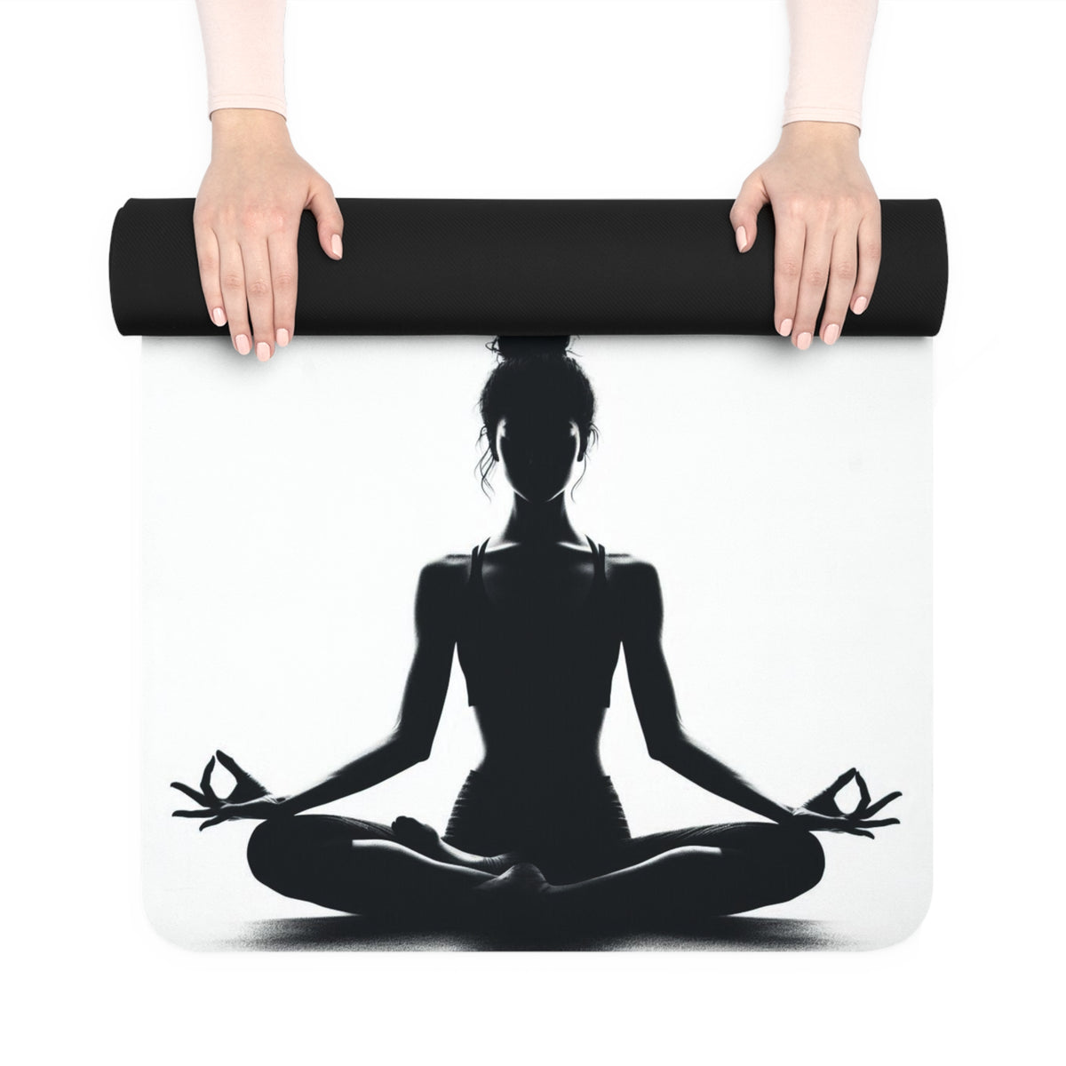 "Namaste Thrice" Rubber Yoga Mat - OLM Store