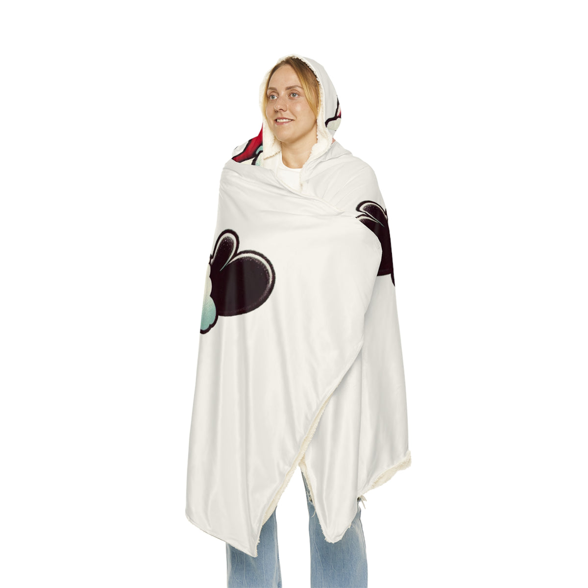 Experience Cozy Joy with Our Santa Hooded Blanket
