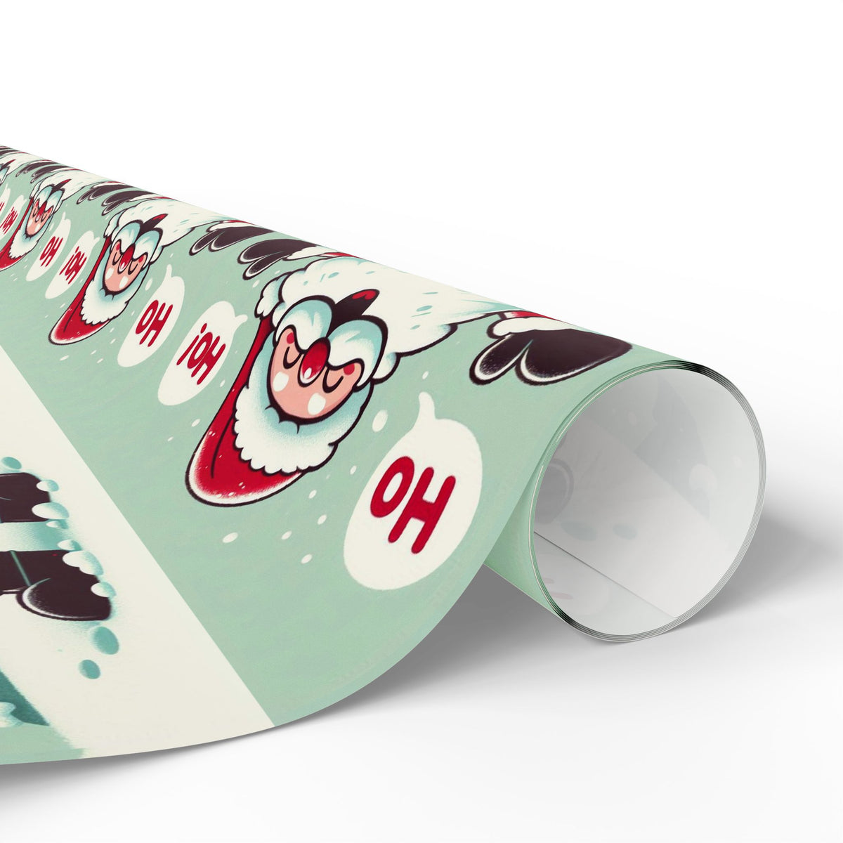 Santa Ho Ho Wrapping Paper – Spread Holiday Cheer with Every Gift