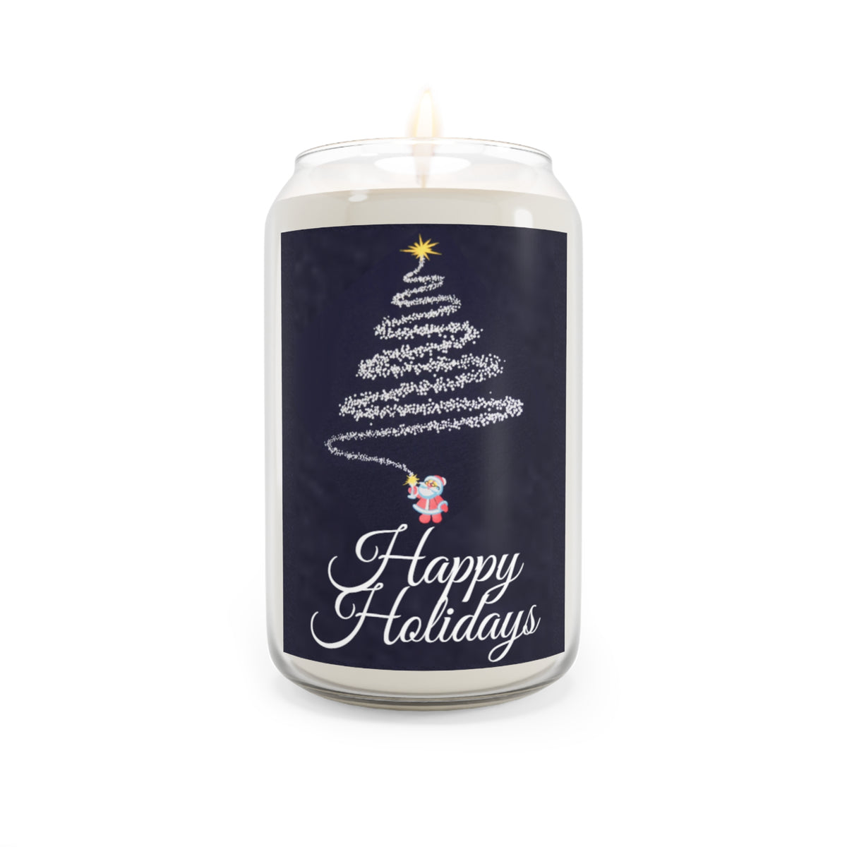 Fireworks Christmas Tree Candle: Light Up Your Holiday Spirit with Festive Aromas