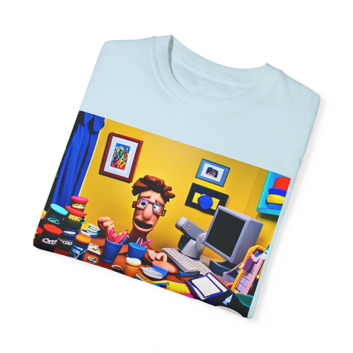 Unisex "Coffee: Because Adulting is Too Hard" Garment-Dyed T-shirt - OLM Store