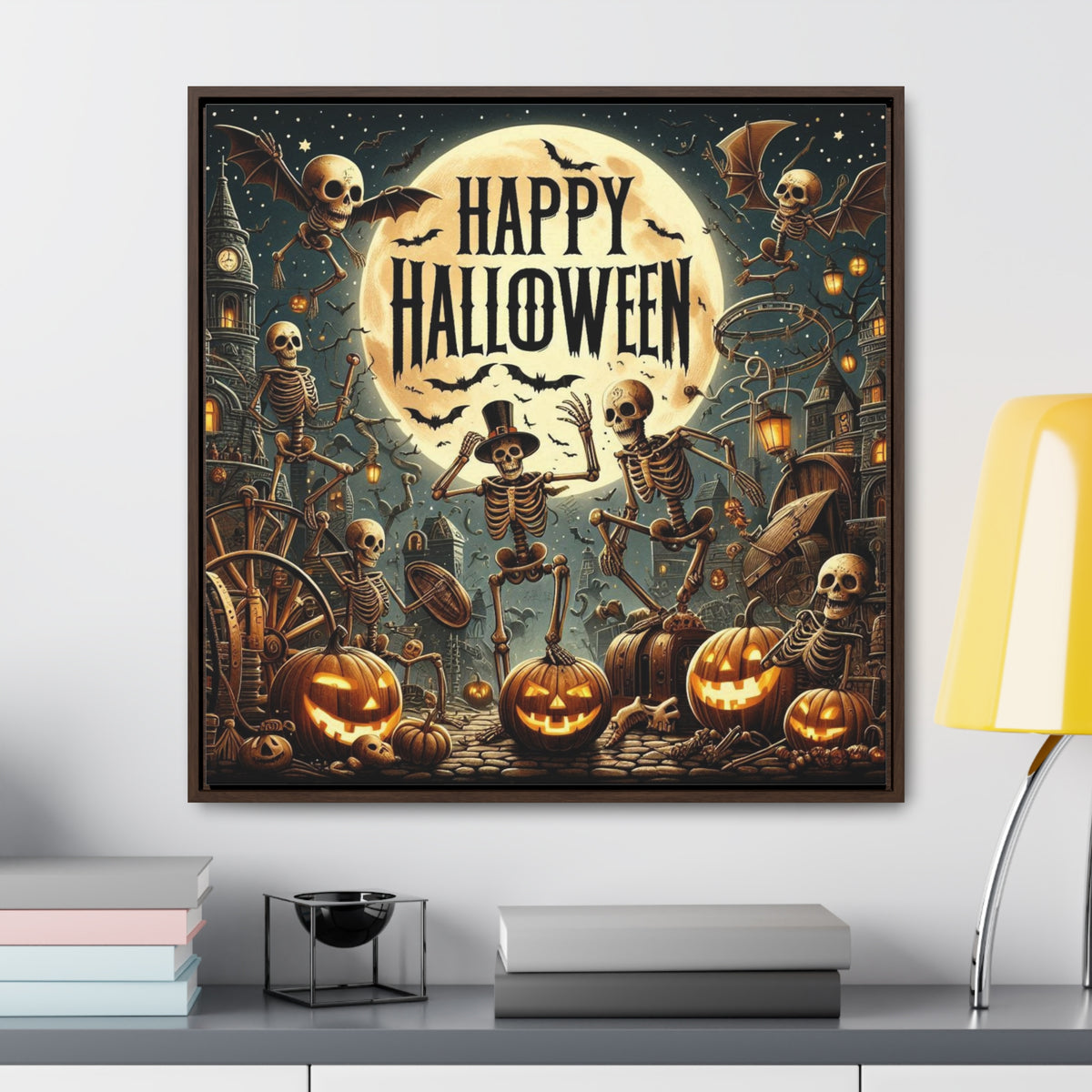 Elevate Your Décor with Square Framed Gallery Canvas Wraps
