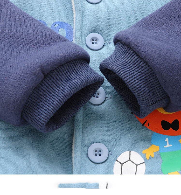 Baby & Toddler Fleece Hooded Jacket