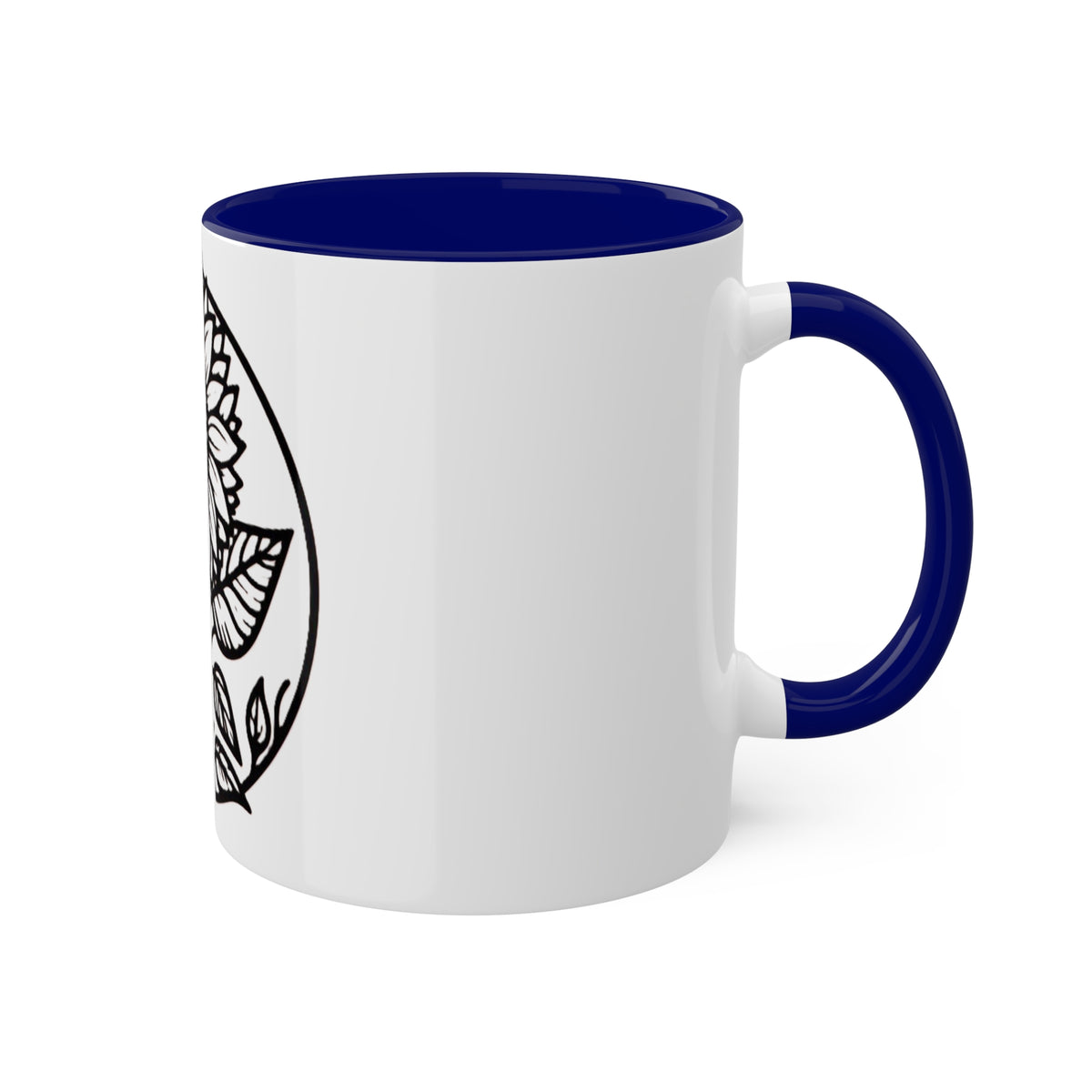 Brighten Your Mornings with Our White Sunflower Coffee Mug