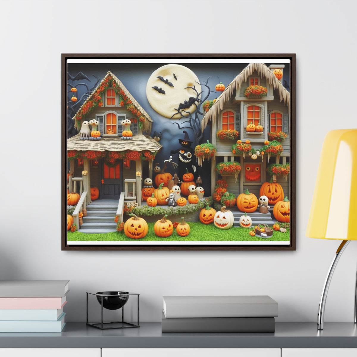 Enchanting Canvas Art for Halloween - Horizontal Gallery Wraps