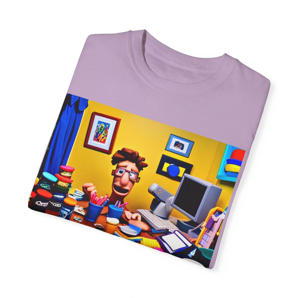 Unisex "Coffee: Because Adulting is Too Hard" Garment-Dyed T-shirt - OLM Store