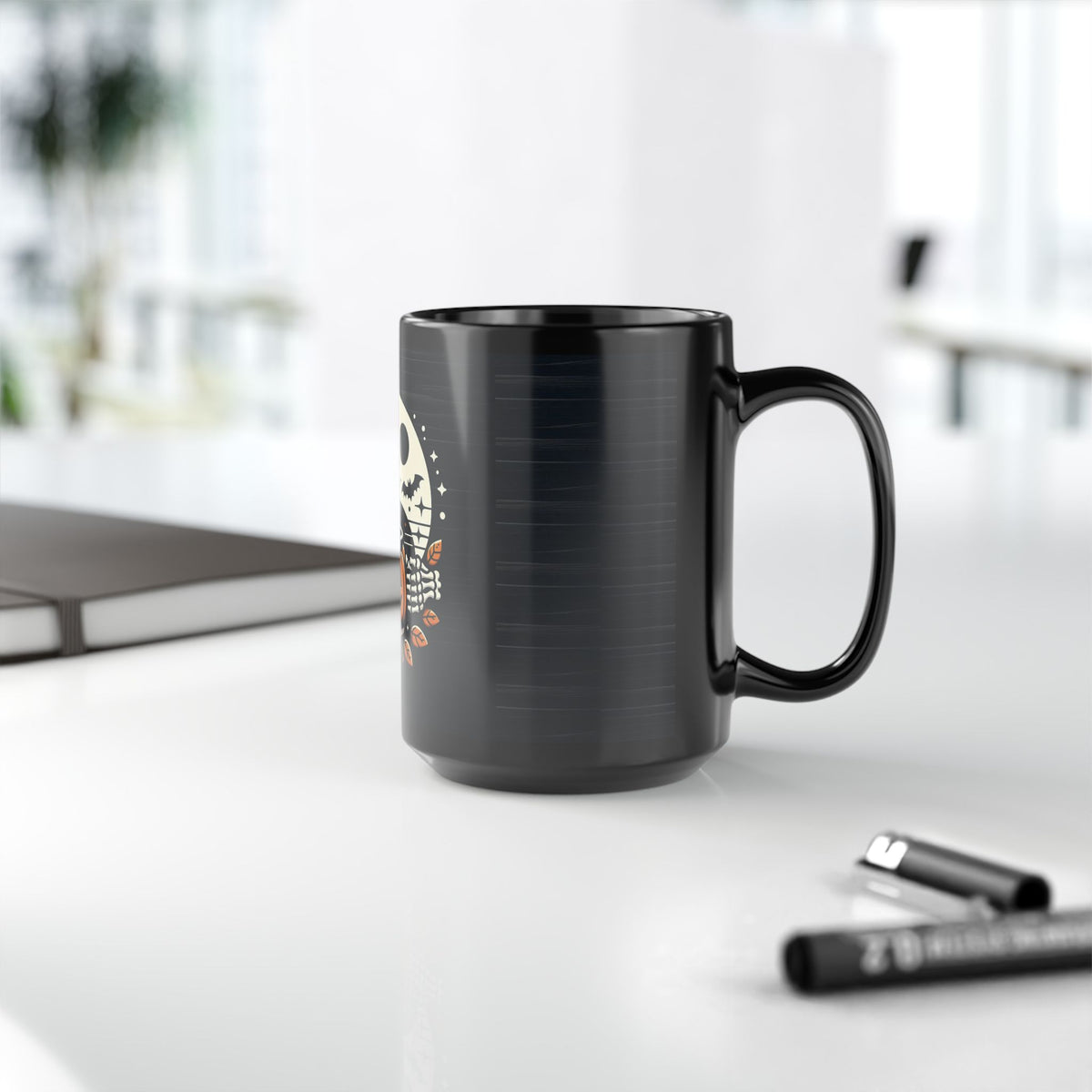 Custom Black Ceramic Mug: Warm Your Spirit with Every Sip!