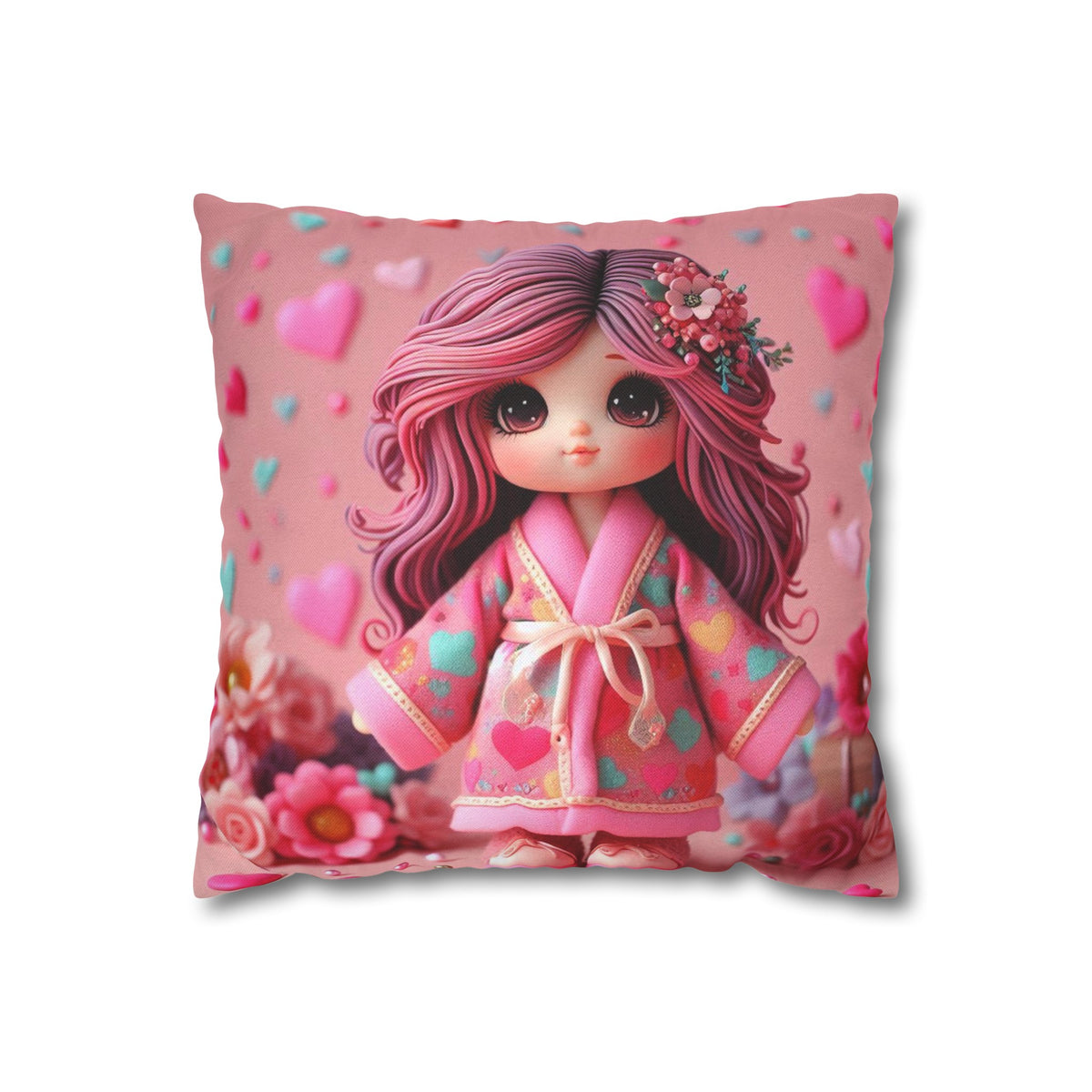Spun Polyester Square Pillowcase - OLM Store