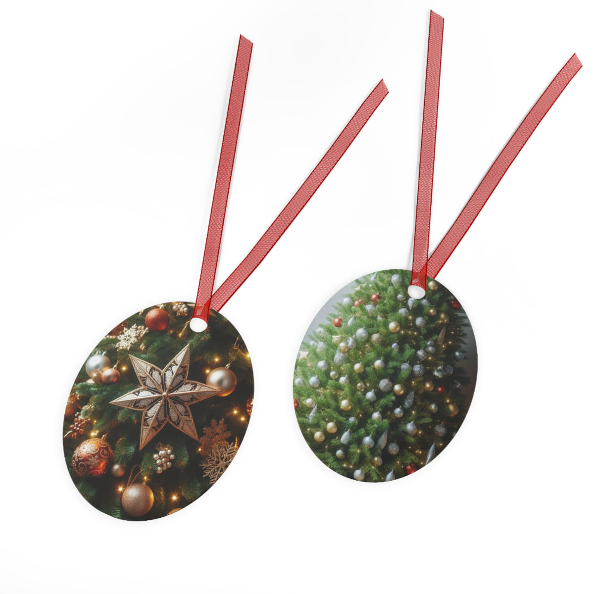 Durable Metal Christmas Ornaments - Add a Personal Touch to Your Holiday Decor