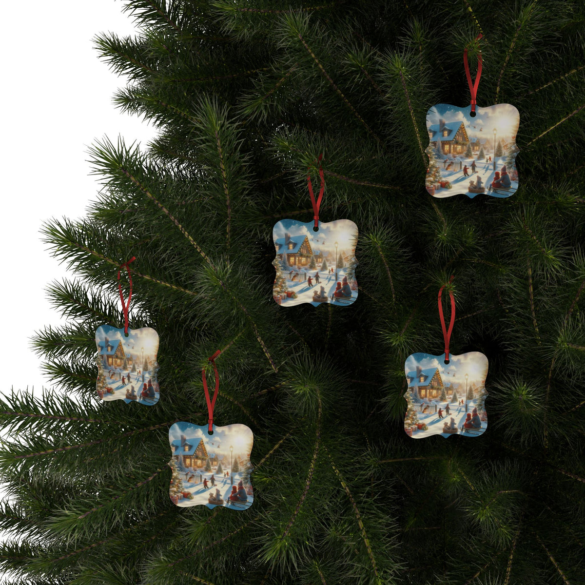 Elegant Aluminum Ornaments for a Festive Touch
