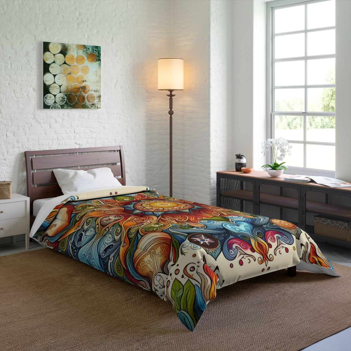 Earth, wind and, fire and earth Comforter - OLM Store