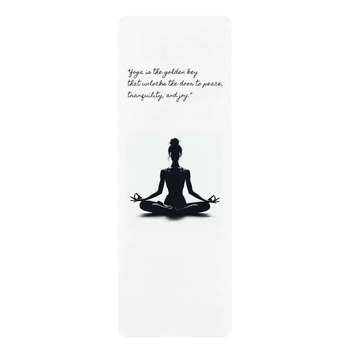 "Woo-Sah" Rubber Yoga Mat - OLM Store