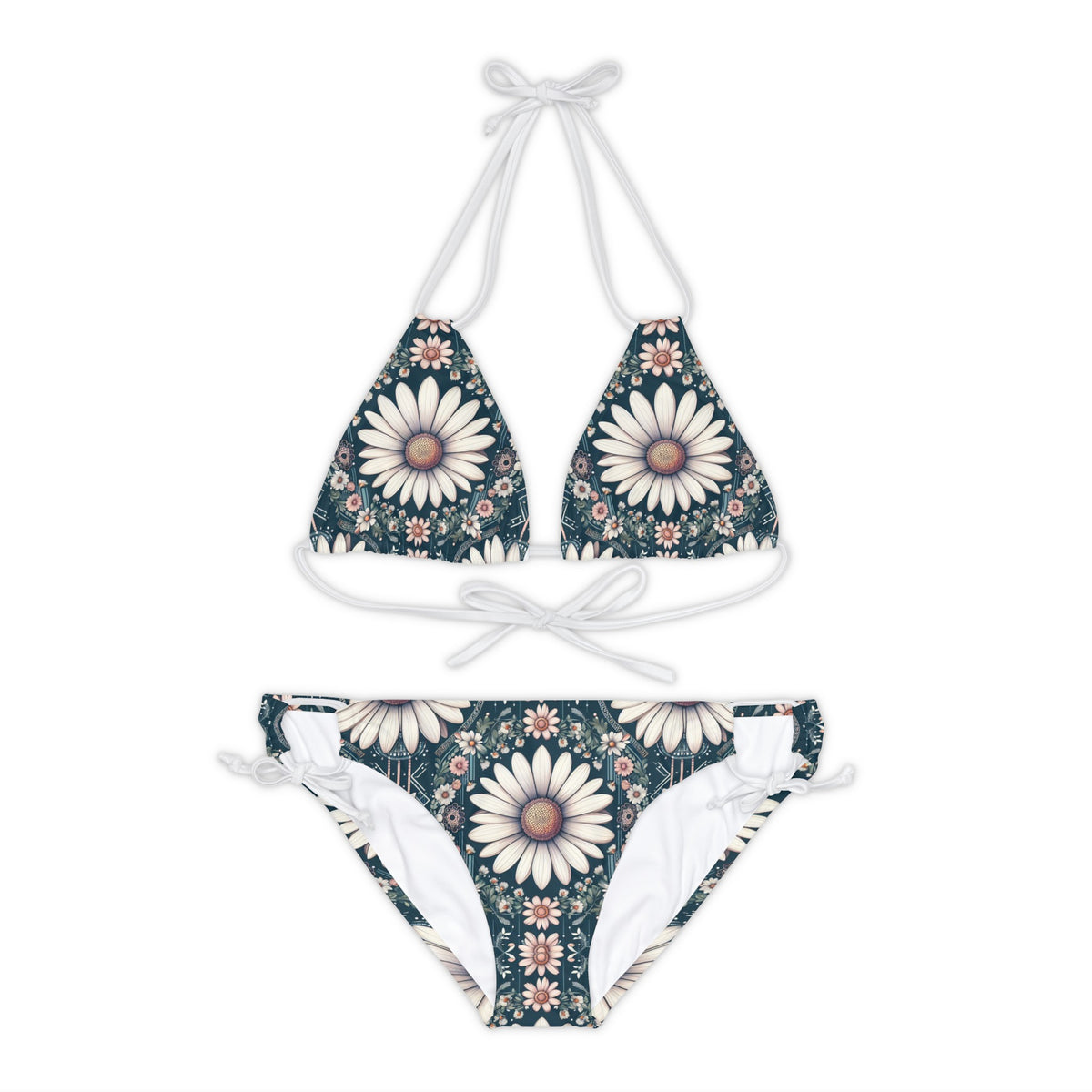 Strappy Bikini Set (AOP) - OLM Store