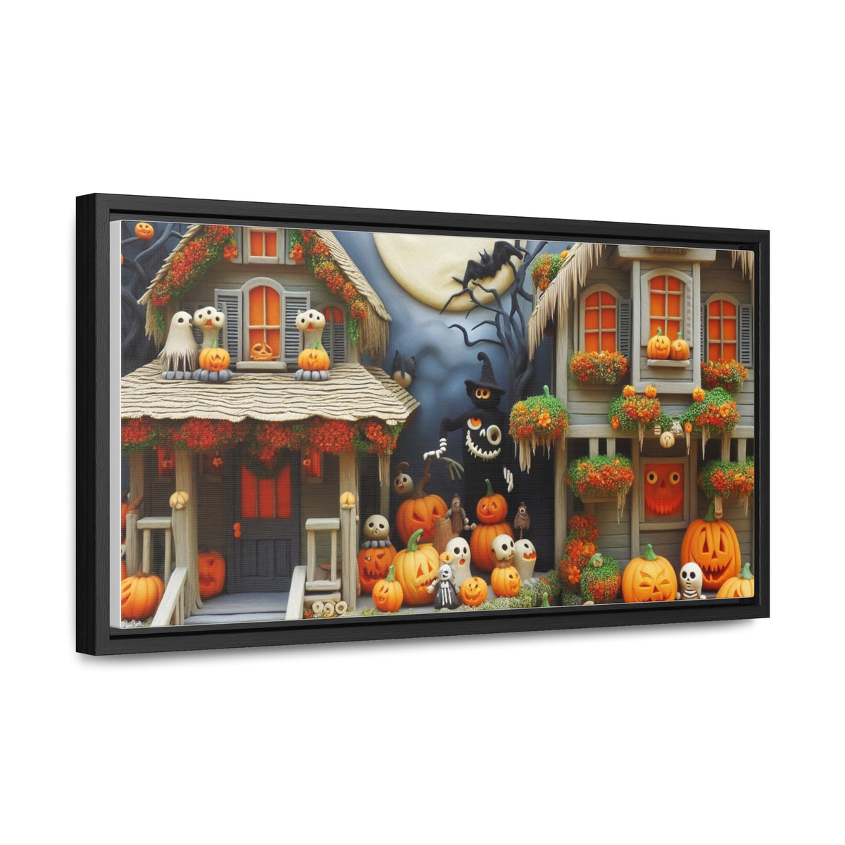 Enchanting Canvas Art for Halloween - Horizontal Gallery Wraps