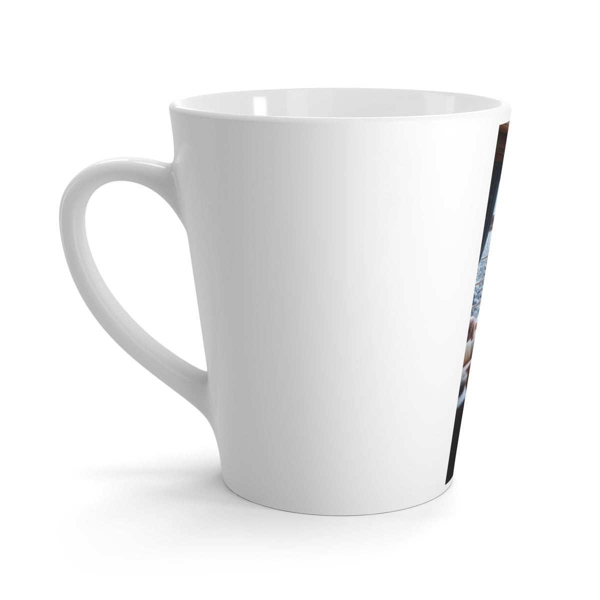 Log Cabin Latte Mug - OLM Store