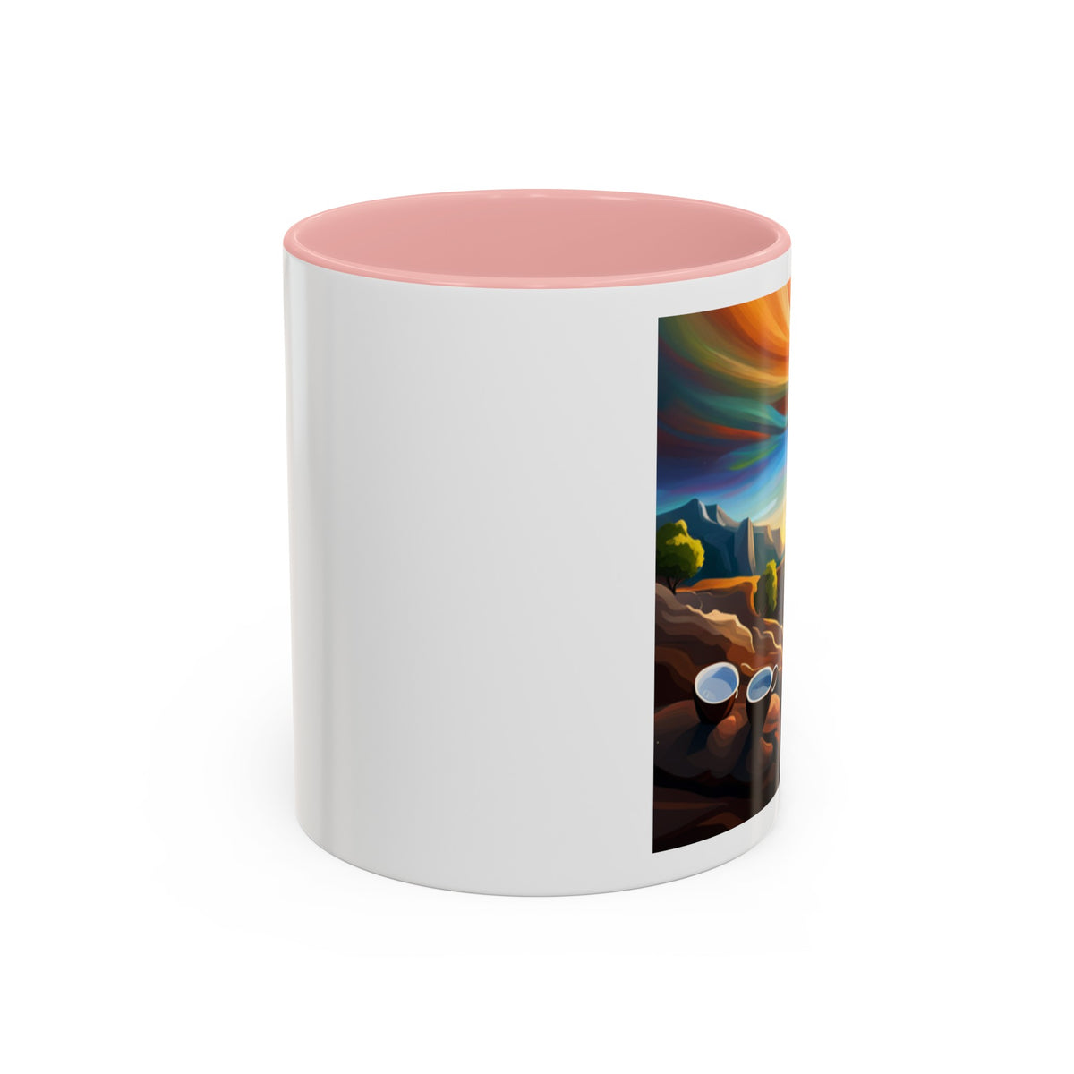 "Earth, Wind, and Fire" Accent Coffee Mug (11, 15oz) - OLM Store