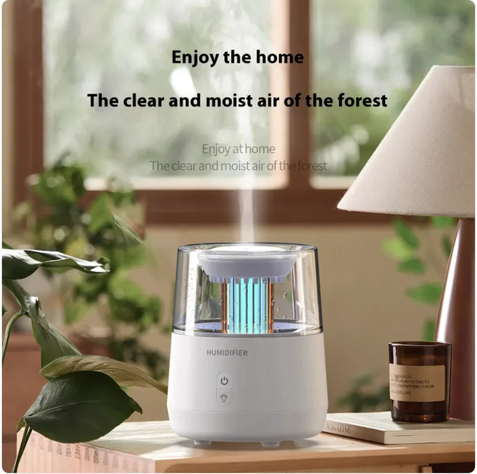 Experience Serenity with Our Aromatherapy Humidifier with Super Spray