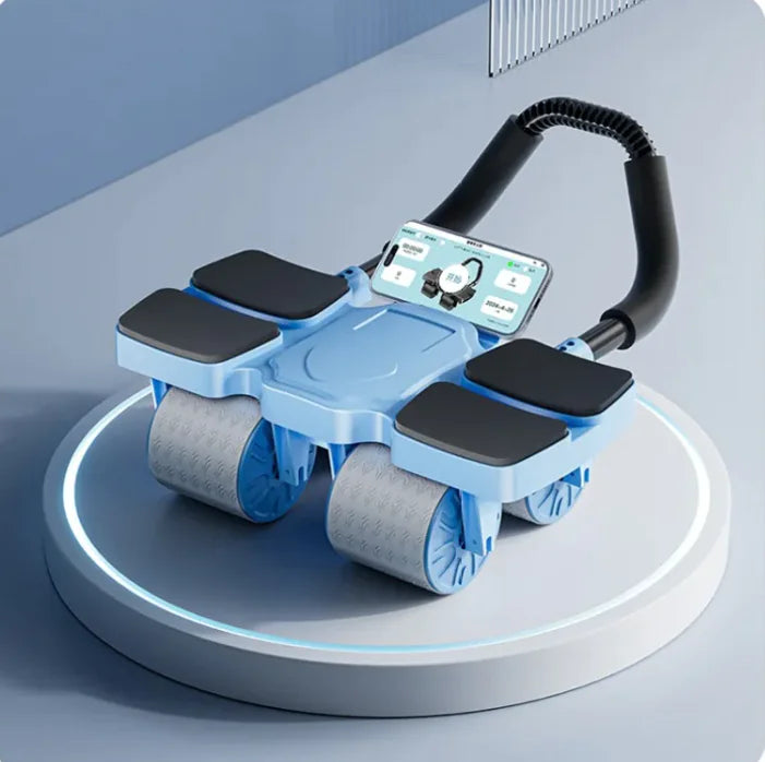Ultimate Smart Abdominal Wheel: Auto-Rebound & App Integration for Core Strength