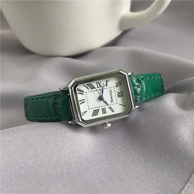 Retro Women's Leather Watches - Elevate Your Style with Timeless Elegance