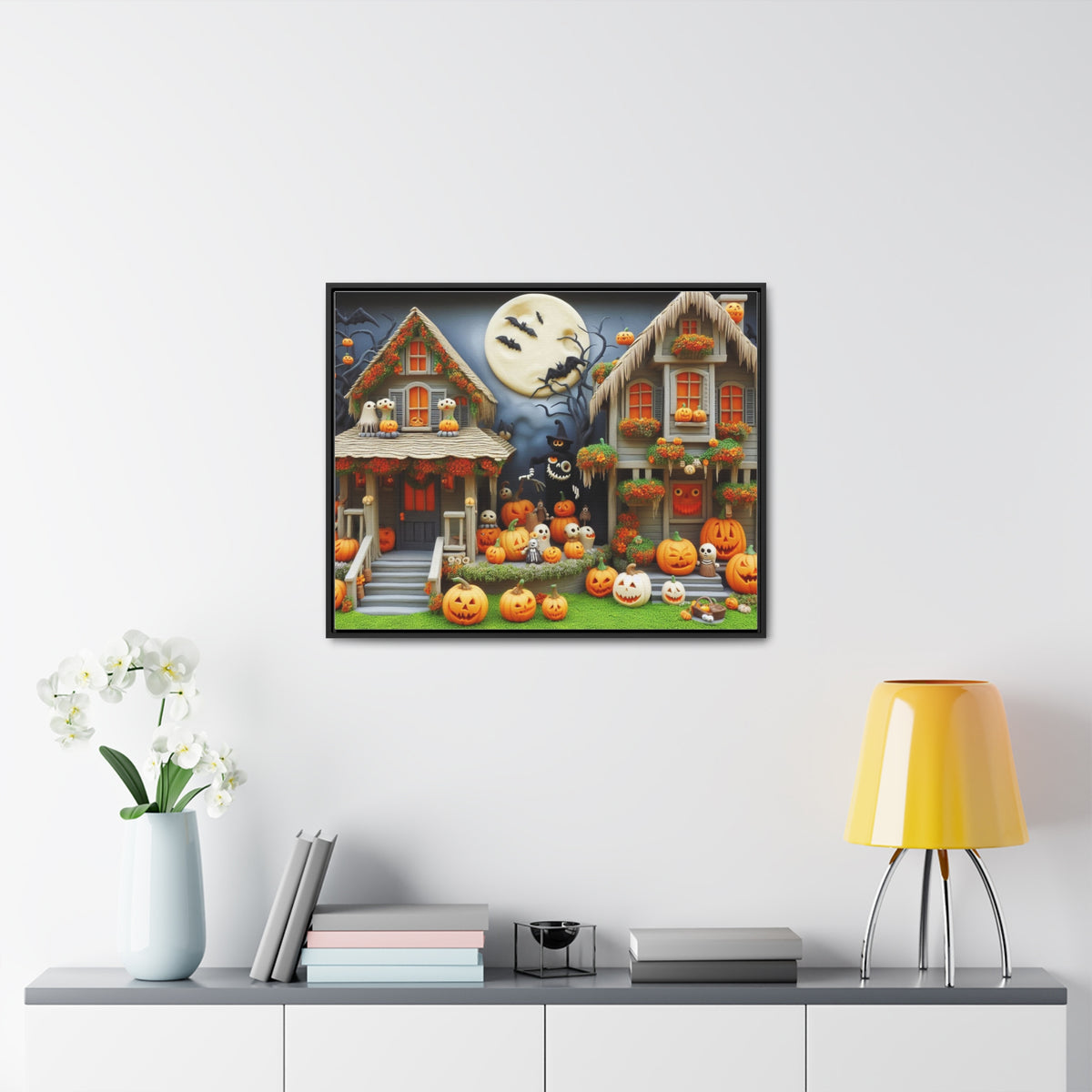 Enchanting Canvas Art for Halloween - Horizontal Gallery Wraps