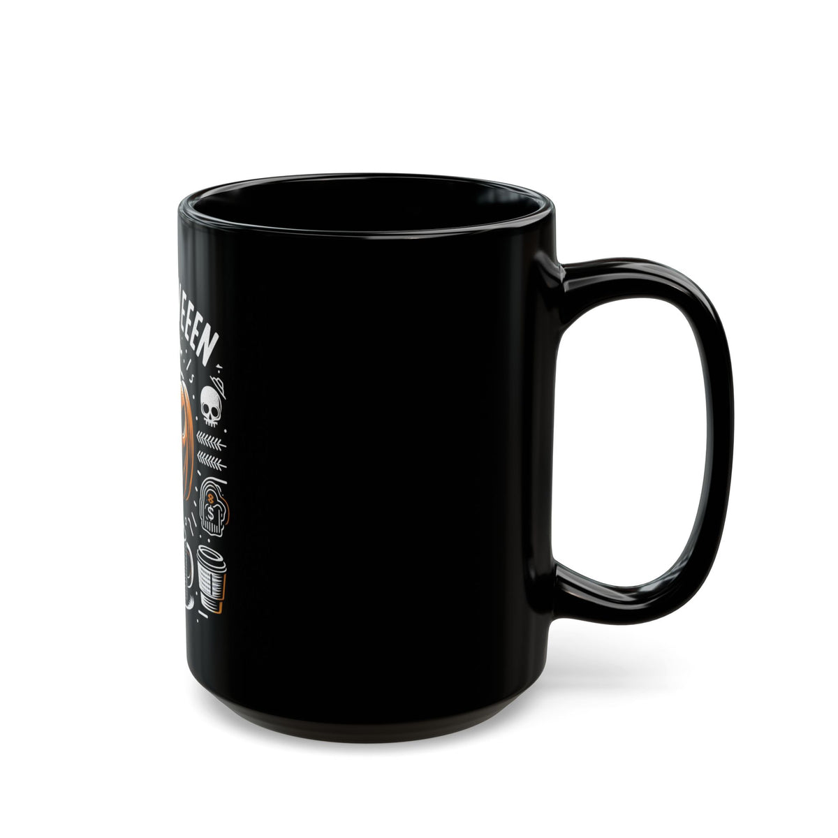Custom Black Ceramic Mug - Elevate Your Sipping Experience