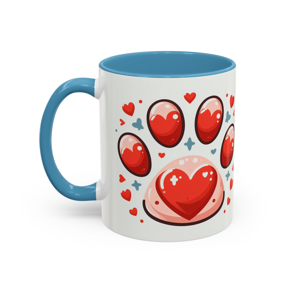 Dog Paw Coffee Accent Coffee Mug (11, 15oz) - OLM Store