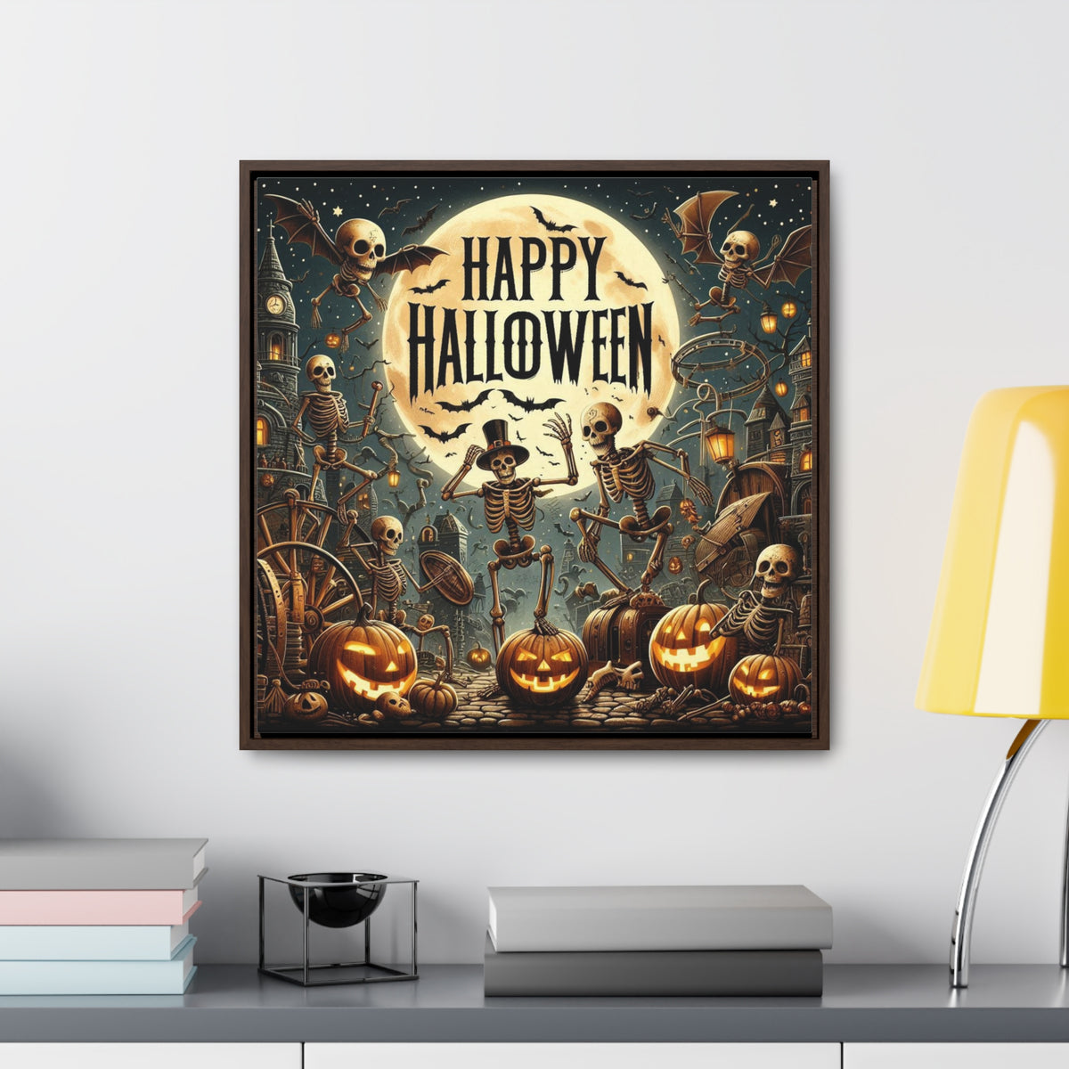 Elevate Your Décor with Square Framed Gallery Canvas Wraps