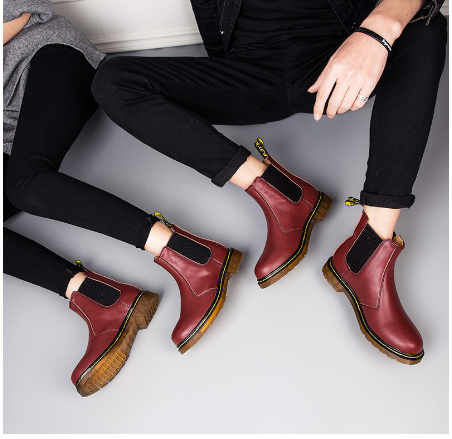 Elevate Your Style with Women's Leather Block-Heel Boots