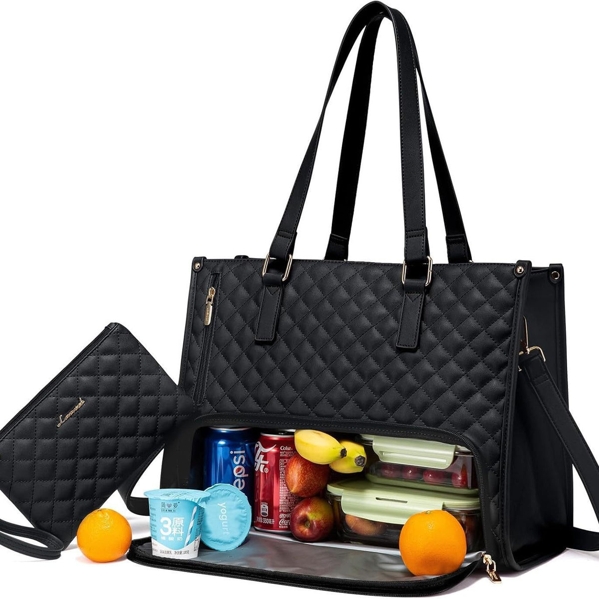 Stylish Women's Insulated Lunch Bag - Perfect for Work, School, and Daily Commutes