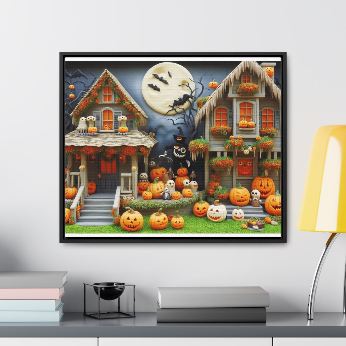 Enchanting Canvas Art for Halloween - Horizontal Gallery Wraps