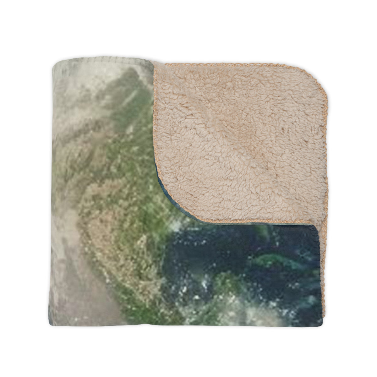 Tan Sherpa Blanket - OLM Store