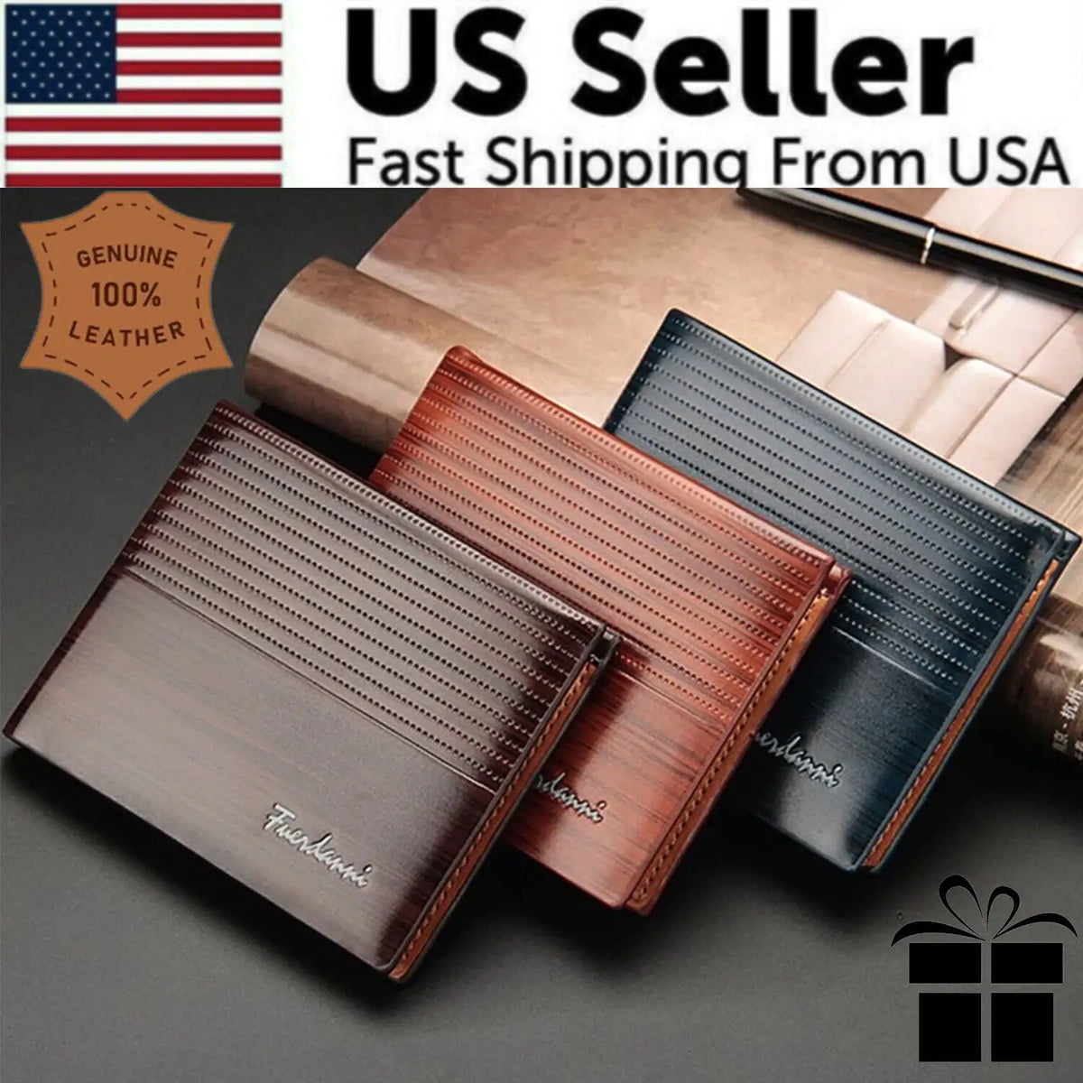 Men's Bifold Leather Wallet: Your Stylish Companion for Every Occasion