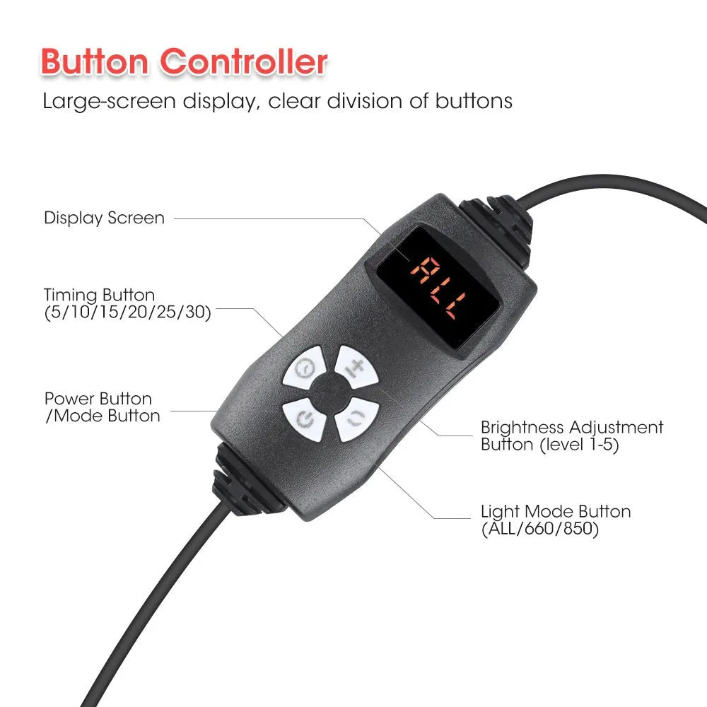 Transform Your Well-Being with Our Portable Red LED Light Therapy Belt for Body Slimming & Pain Relief