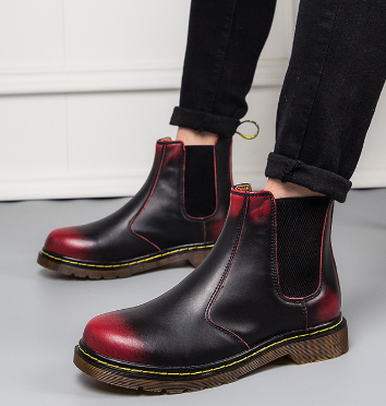 Elevate Your Style with Women's Leather Block-Heel Boots