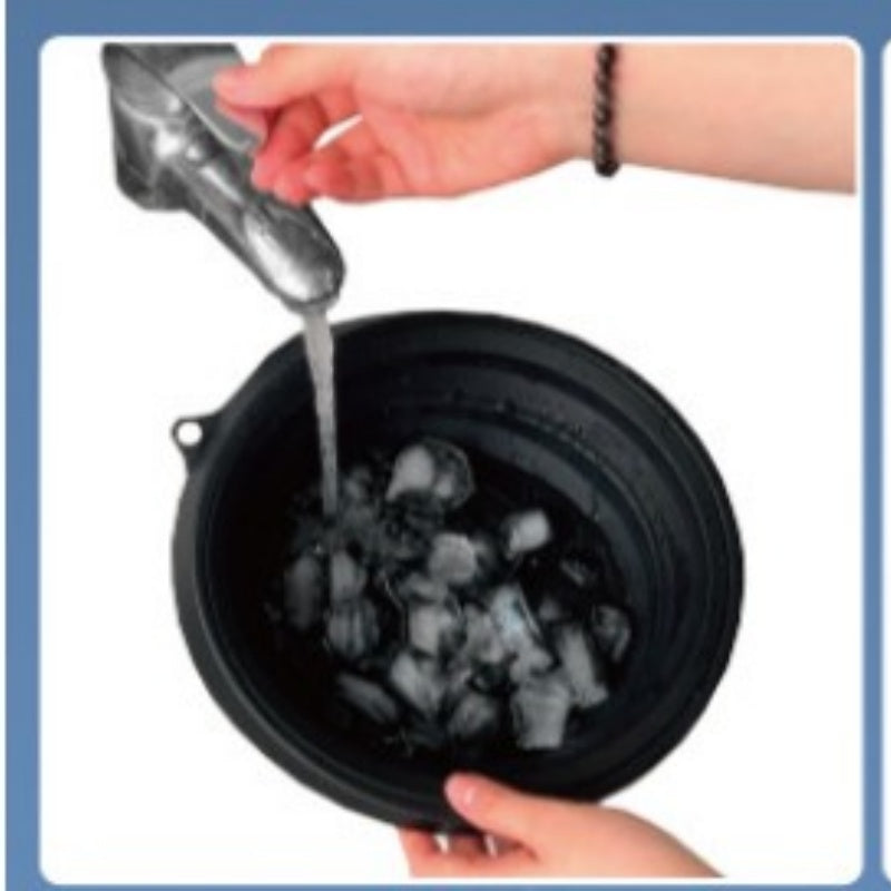 Transform Your Self-Care Routine with a Collapsible Silicone Ice Basin