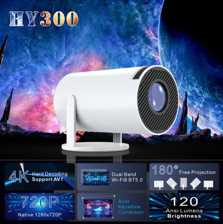 Experience Movies Anywhere with Our Portable Mini Projector