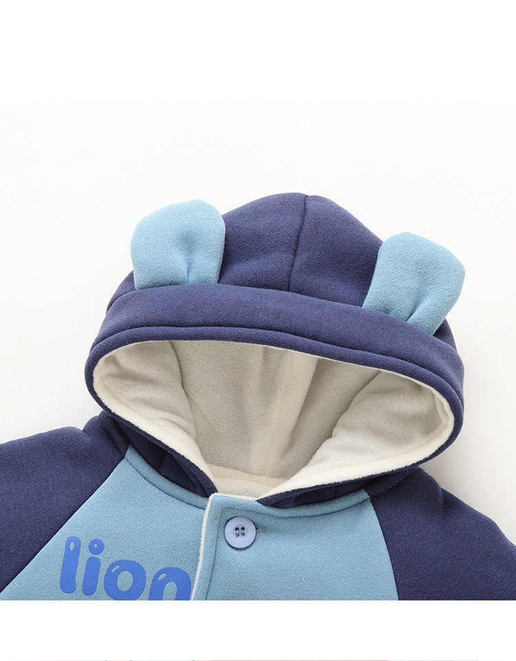 Baby & Toddler Fleece Hooded Jacket